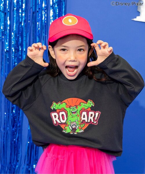 Disney（ディズニー）の「【リンク】『モンスターズ・インク』『モンスターズ・ユニバーシティ』/Tシャツ（Tシャツ/カットソー・キッズ・ブルー/チャコール/パープル/グリーン・80/90/100/110/120/130）」の3枚目の写真