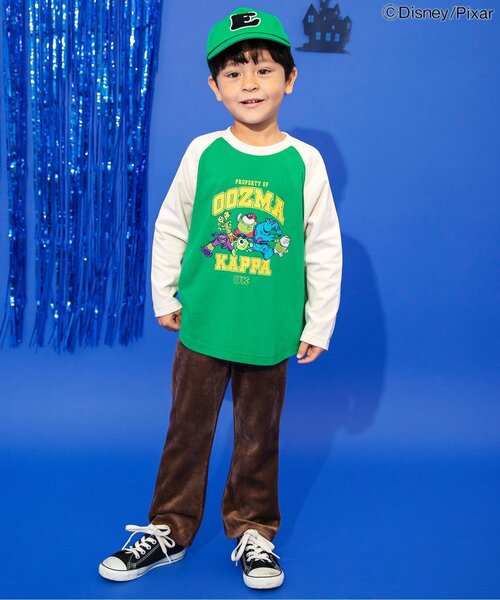 Disney（ディズニー）の「【リンク】『モンスターズ・インク』『モンスターズ・ユニバーシティ』/Tシャツ（Tシャツ/カットソー・キッズ・ブルー/チャコール/パープル/グリーン・80/90/100/110/120/130）」の14枚目の写真