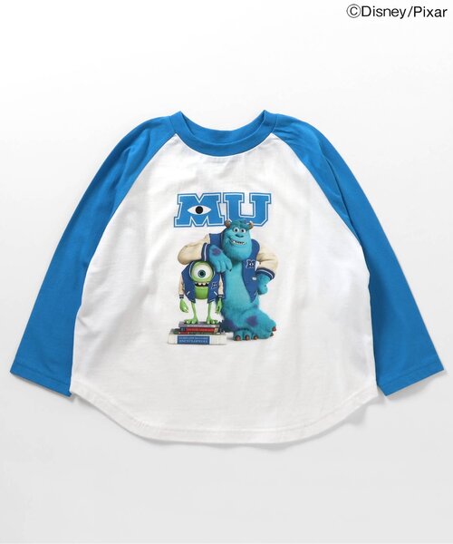 Disney（ディズニー）の「【リンク】『モンスターズ・インク』『モンスターズ・ユニバーシティ』/Tシャツ（Tシャツ/カットソー・キッズ・ブルー/チャコール/パープル/グリーン・80/90/100/110/120/130）」の5枚目の写真