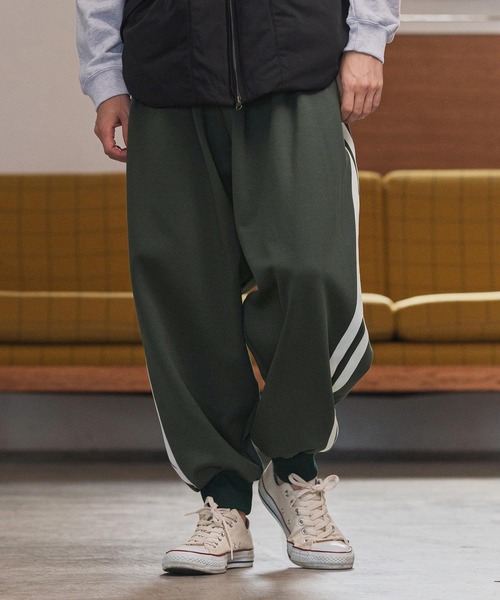 CAMBIO（カンビオ）の「mp14129- ポンチサイドラインバルーンリブパンツ(CMB-R0180)（その他パンツ・メンズ・グリーン/グレー/ブラック・S/M/L）」の17枚目の写真