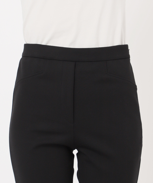 Noble（ノーブル）の「コンシールスリットストレッチレギンス（その他パンツ・レディース・ブラック/アイボリー・36/38）」の5枚目の写真