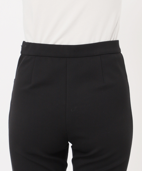 Noble（ノーブル）の「コンシールスリットストレッチレギンス（その他パンツ・レディース・ブラック/アイボリー・36/38）」の6枚目の写真