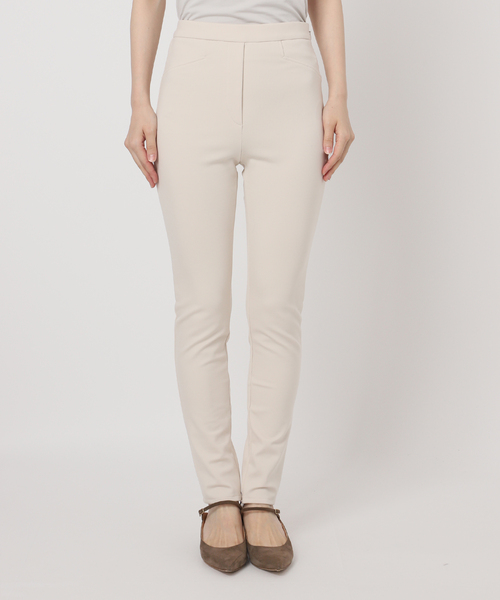 Noble（ノーブル）の「コンシールスリットストレッチレギンス（その他パンツ・レディース・ブラック/アイボリー・36/38）」の12枚目の写真