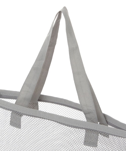 studio CLIP（スタディオクリップ）の「《HOUSEHOLD GOODS》ランドリーメッシュトート（トートバッグ・レディース・ネイビー/グレー・FREE）」の11枚目の写真