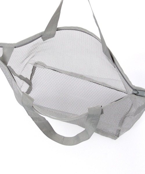 studio CLIP（スタディオクリップ）の「《HOUSEHOLD GOODS》ランドリーメッシュトート（トートバッグ・レディース・ネイビー/グレー・FREE）」の14枚目の写真