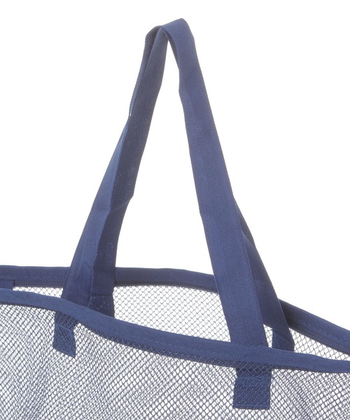 studio CLIP（スタディオクリップ）の「《HOUSEHOLD GOODS》ランドリーメッシュトート（トートバッグ・レディース・ネイビー/グレー・FREE）」の15枚目の写真