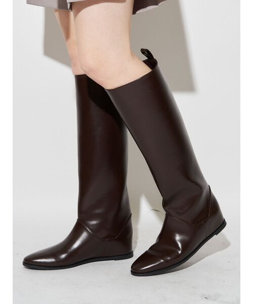 ELENDEEK（エレンディーク）の「インヒールロングブーツ（ブーツ・レディース・ブラック/ブラウン・37/38）」の13枚目の写真