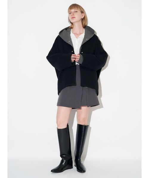 ELENDEEK（エレンディーク）の「インヒールロングブーツ（ブーツ・レディース・ブラック/ブラウン・37/38）」の4枚目の写真