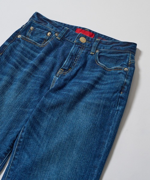 RED CARD TOKYO（レッドカード）の「【RED CARD】35th Anniversary Straight（デニムパンツ・レディース・ダークブルー/ブルー/ライトブルー・25inch/24inch/23inch/22inch）」の16枚目の写真