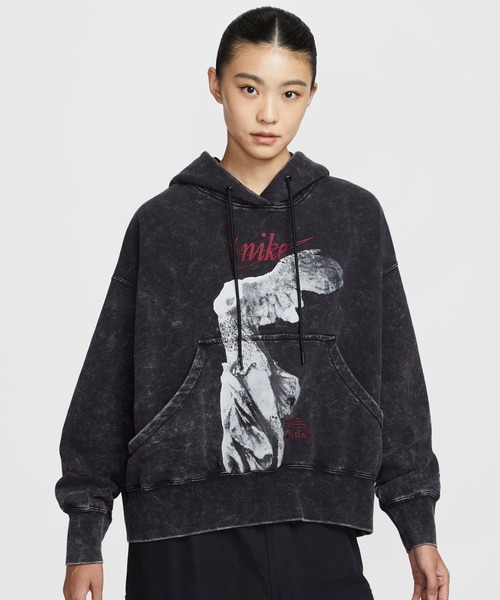 NIKE AS W NSW GFX FLC OS PO HD GCEL / ナイキ ウィメンズ NSW GFX OS