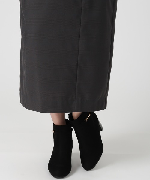 セール】2025秋冬新作 ショルダーフリルIラインワンピース（ジャンパー