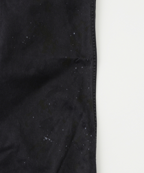 BOW WOW(バウワウ)の「BOWWOW / バウワウ SMU STAINED WORK TROUSERS(チノパンツ・メンズ・ブラック・MEDIUM/LARGE/X-LARGE)」の5枚目の写真
