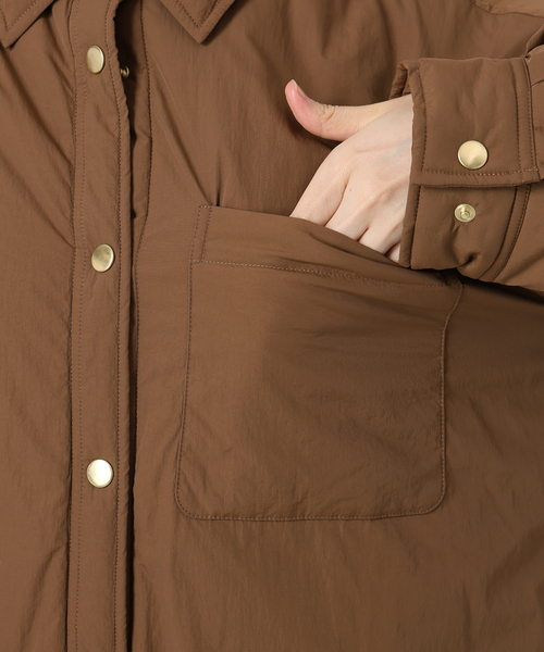 吸湿発熱》TOPTHERMOシャツブルゾン（その他アウター）｜SLOBE IENA