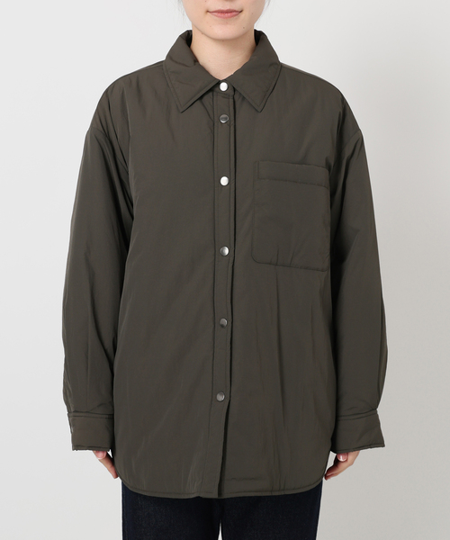 吸湿発熱》TOPTHERMOシャツブルゾン（その他アウター）｜SLOBE IENA