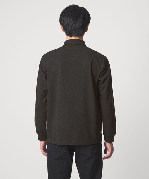 green label relaxing(グリーンレーベルリラクシング)の「M/DY ボタンダウン 長袖 ポロシャツ(ポロシャツ・メンズ・ネイビー/ダークグレー・L/XL/S/M)」の10枚目の写真