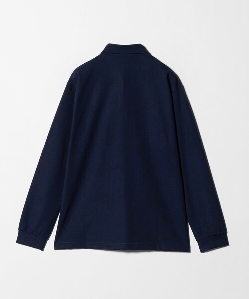 green label relaxing(グリーンレーベルリラクシング)の「M/DY ボタンダウン 長袖 ポロシャツ(ポロシャツ・メンズ・ネイビー/ダークグレー・L/XL/S/M)」の12枚目の写真