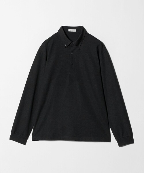 green label relaxing(グリーンレーベルリラクシング)の「M/DY ボタンダウン 長袖 ポロシャツ(ポロシャツ・メンズ・ネイビー/ダークグレー・L/XL/S/M)」の16枚目の写真