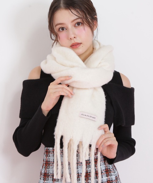 ◇ループヤーンフラッフィーストール ギフト/プレゼント（ストール