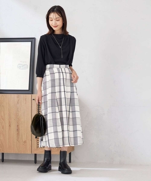 a.v.v（アーヴェヴェ）の「サイドゴアブーツ（ブーツ・レディース・ブラック/ブラウン・23.5/24.5/22.5）」の8枚目の写真