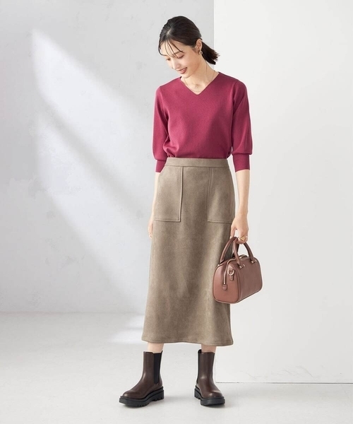 a.v.v（アーヴェヴェ）の「サイドゴアブーツ（ブーツ・レディース・ブラック/ブラウン・23.5/24.5/22.5）」の10枚目の写真