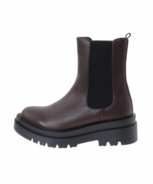 a.v.v（アーヴェヴェ）の「サイドゴアブーツ（ブーツ・レディース・ブラック/ブラウン・23.5/24.5/22.5）」の13枚目の写真