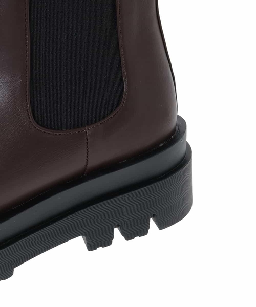 a.v.v（アーヴェヴェ）の「サイドゴアブーツ（ブーツ・レディース・ブラック/ブラウン・23.5/24.5/22.5）」の4枚目の写真