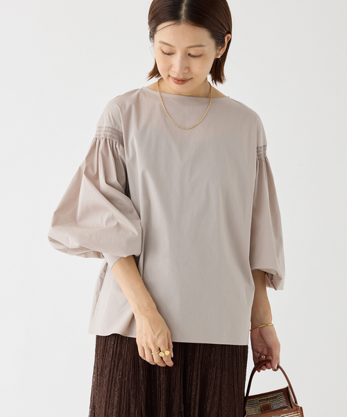 シャーリングブラウス（シャツ/ブラウス）｜IENA（イエナ）の