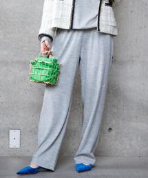 A_（エース）の「【A＿/エース】ウールスムースパンツ（その他パンツ）」