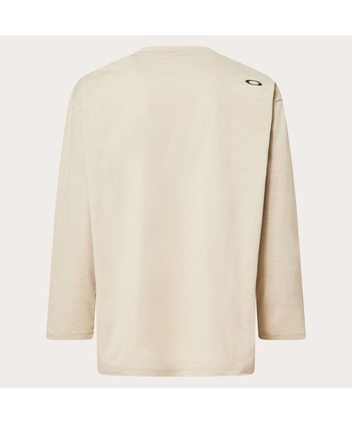 OAKLEY(オークリー)の「オークリー FGL SCRATCH LS TEE 4.7/Tシャツ/吸汗速乾/ストレッチ/UPF50+/ロンT/ロングスリーブ/アウトドア/OAKLEY(Tシャツ/カットソー・メンズ・ベージュ/ブラック・XL/L/M/S)」の7枚目の写真