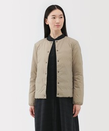 無印良品（ムジルシリョウヒン）の「婦人　軽量ダウンポケッタブルノーカラージャケット（ダウンジャケット/コート）」