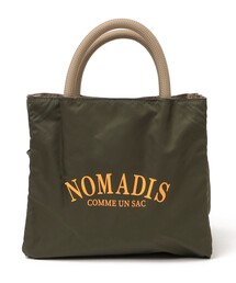 新品ノマディスNOMADIS グリーン トートバッグＳ NOMADIS/ノマディス SAC WIDEトートバッグ グリーン