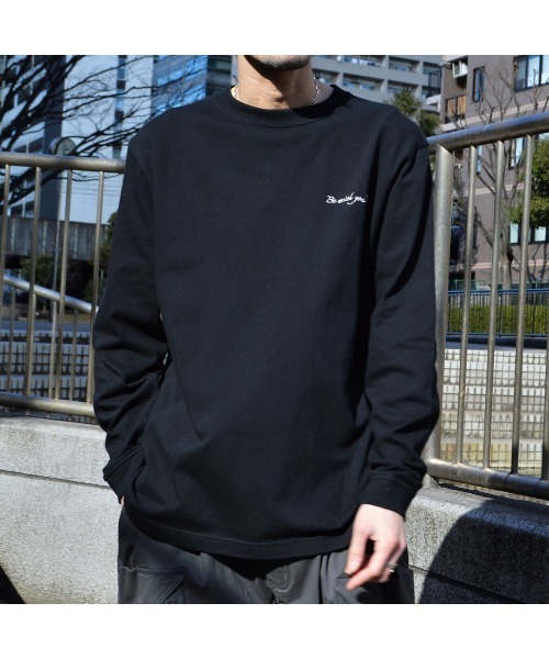 DOUBLE STEAL(ダブルスティール)の「カップルイラストロンT(Be with you)(Tシャツ/カットソー・メンズ・ホワイト/ブラック/アッシュグレー・LARGE/MEDIUM)」の17枚目の写真