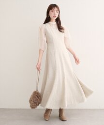 natural couture | 【WEB限定】マーメイドフレアワンピース(ワンピース)