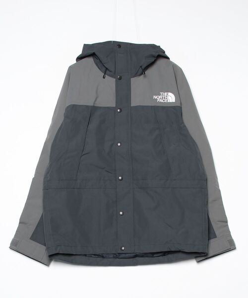 THE NORTH FACE(ザノースフェイス)の「ザ ノース フェイス THE NORTH FACE Mountain Light Jacket_マウンテンライトジャケット(マウンテンパーカー・メンズ・グレー/ブラック×ブルー/ブラック・LL/S/M/L/3L)」の1枚目の写真