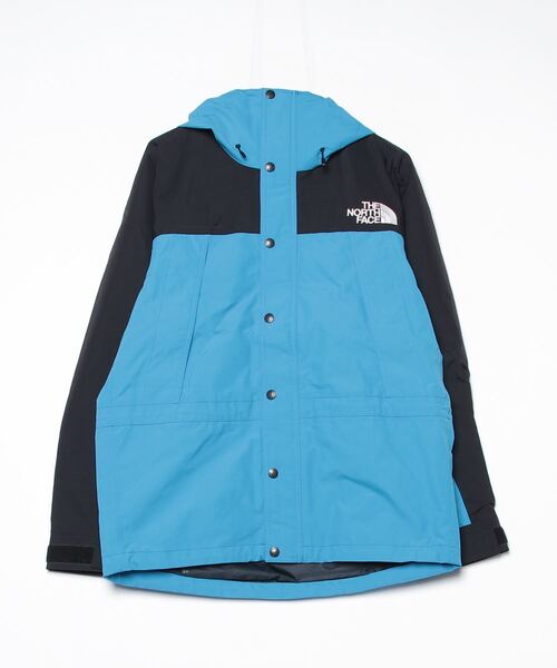 THE NORTH FACE(ザノースフェイス)の「ザ ノース フェイス THE NORTH FACE Mountain Light Jacket_マウンテンライトジャケット(マウンテンパーカー・メンズ・グレー/ブラック×ブルー/ブラック・LL/S/M/L/3L)」の3枚目の写真
