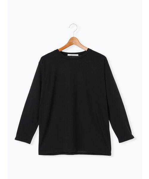 Lugnoncure（ルノンキュール）の「無地/ボーダー天竺トップス（その他トップス・レディース・ブラック/オフホワイト/ホワイト・F）」の15枚目の写真