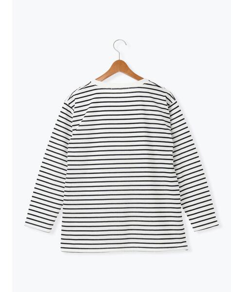 Lugnoncure（ルノンキュール）の「無地/ボーダー天竺トップス（その他トップス・レディース・ブラック/オフホワイト/ホワイト・F）」の17枚目の写真