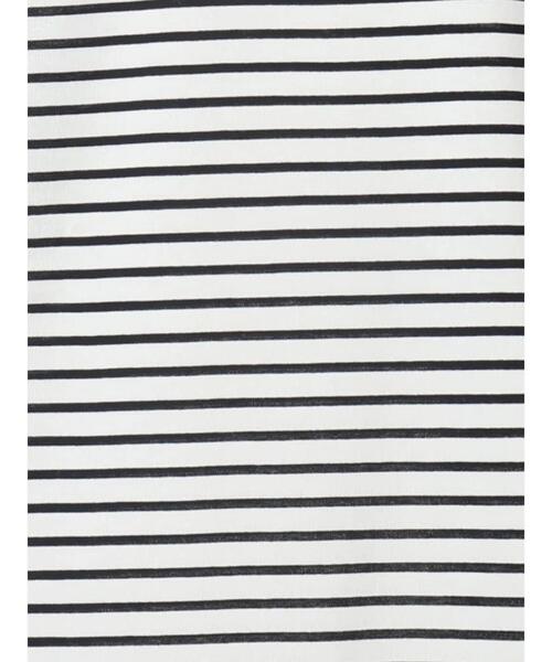 Lugnoncure（ルノンキュール）の「無地/ボーダー天竺トップス（その他トップス・レディース・ブラック/オフホワイト/ホワイト・F）」の4枚目の写真