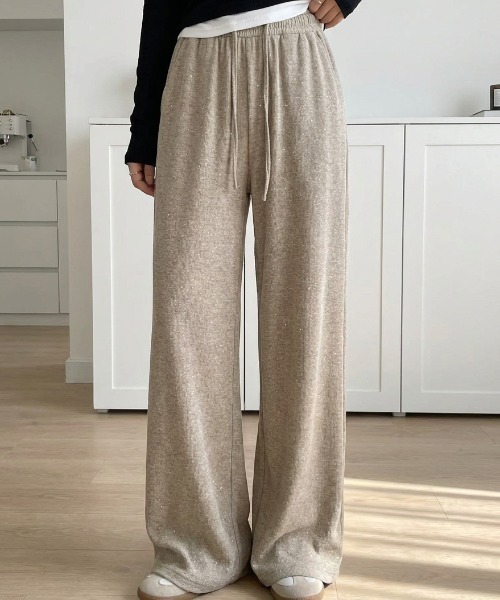 REBALANCE（リバランス）の「キラキラスウェットパンツ（スウェットパンツ・レディース・C/A/B/D・LARGE/MEDIUM）」の4枚目の写真