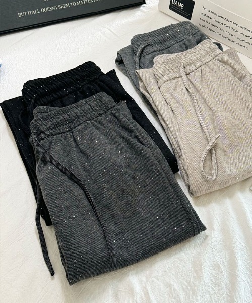 REBALANCE（リバランス）の「キラキラスウェットパンツ（スウェットパンツ・レディース・C/A/B/D・LARGE/MEDIUM）」の6枚目の写真