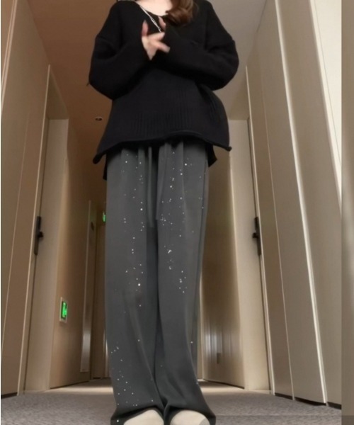 REBALANCE（リバランス）の「キラキラスウェットパンツ（スウェットパンツ・レディース・C/A/B/D・LARGE/MEDIUM）」の17枚目の写真