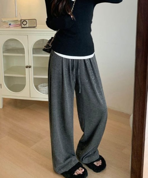 REBALANCE（リバランス）の「キラキラスウェットパンツ（スウェットパンツ・レディース・C/A/B/D・LARGE/MEDIUM）」の19枚目の写真