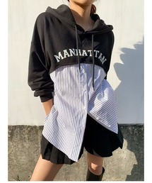 シャツドッキング フーディー