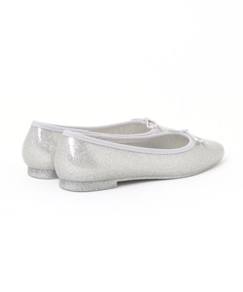 TEMPERATE（テンパレイト）の「【TEMPERATE/テンパレイト 】レインバレエシューズ EMMA GLITTER パンプス / フラットシューズ（レインシューズ・レディース・シルバー・37）」の3枚目の写真