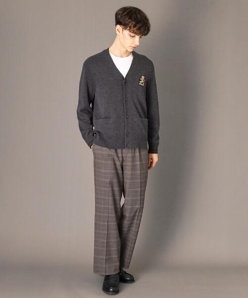 DRESSTERIOR(ドレステリア)の「ウォッシャブル エンブレムカーディガン(カーディガン/ボレロ・メンズ・ブラック/ダークグレー・90/94/92/91)」の7枚目の写真