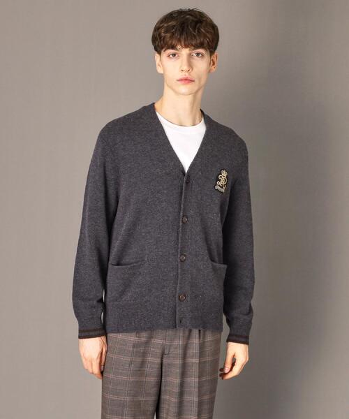 DRESSTERIOR(ドレステリア)の「ウォッシャブル エンブレムカーディガン(カーディガン/ボレロ・メンズ・ブラック/ダークグレー・90/94/92/91)」の9枚目の写真