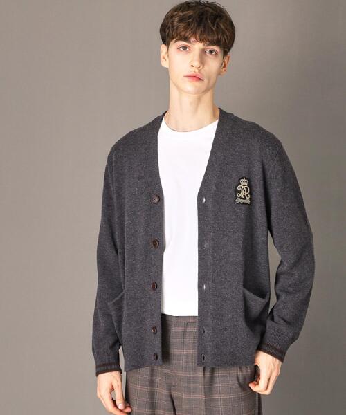 DRESSTERIOR(ドレステリア)の「ウォッシャブル エンブレムカーディガン(カーディガン/ボレロ・メンズ・ブラック/ダークグレー・90/94/92/91)」の10枚目の写真