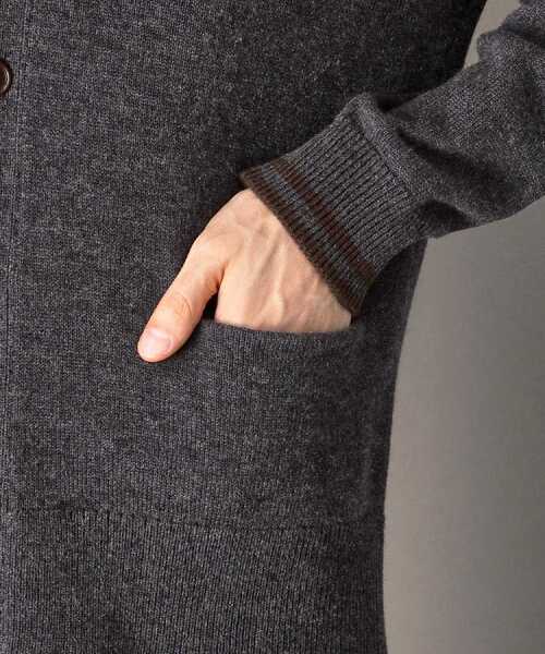 DRESSTERIOR(ドレステリア)の「ウォッシャブル エンブレムカーディガン(カーディガン/ボレロ・メンズ・ブラック/ダークグレー・90/94/92/91)」の14枚目の写真