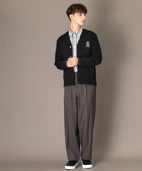 DRESSTERIOR(ドレステリア)の「ウォッシャブル エンブレムカーディガン(カーディガン/ボレロ・メンズ・ブラック/ダークグレー・90/94/92/91)」の19枚目の写真
