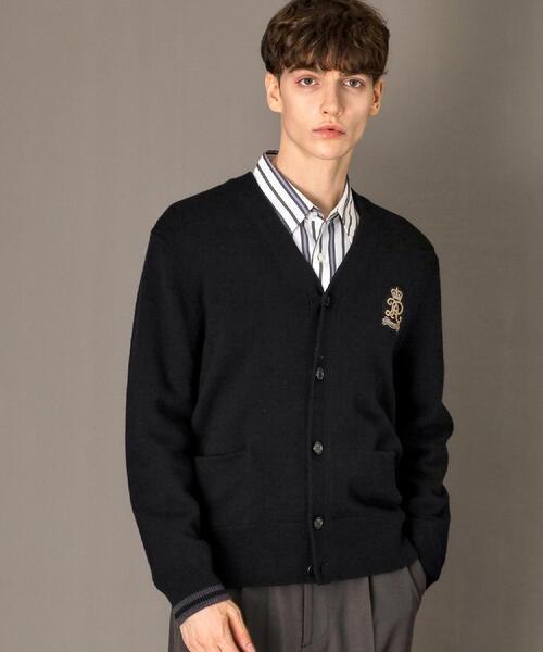 DRESSTERIOR(ドレステリア)の「ウォッシャブル エンブレムカーディガン(カーディガン/ボレロ・メンズ・ブラック/ダークグレー・90/94/92/91)」の21枚目の写真